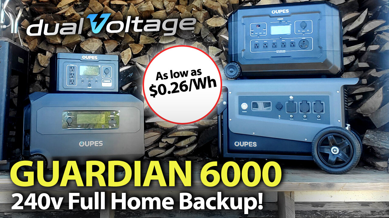 Guardian 6000 240v Home Backup! - Off Grid Since 2012