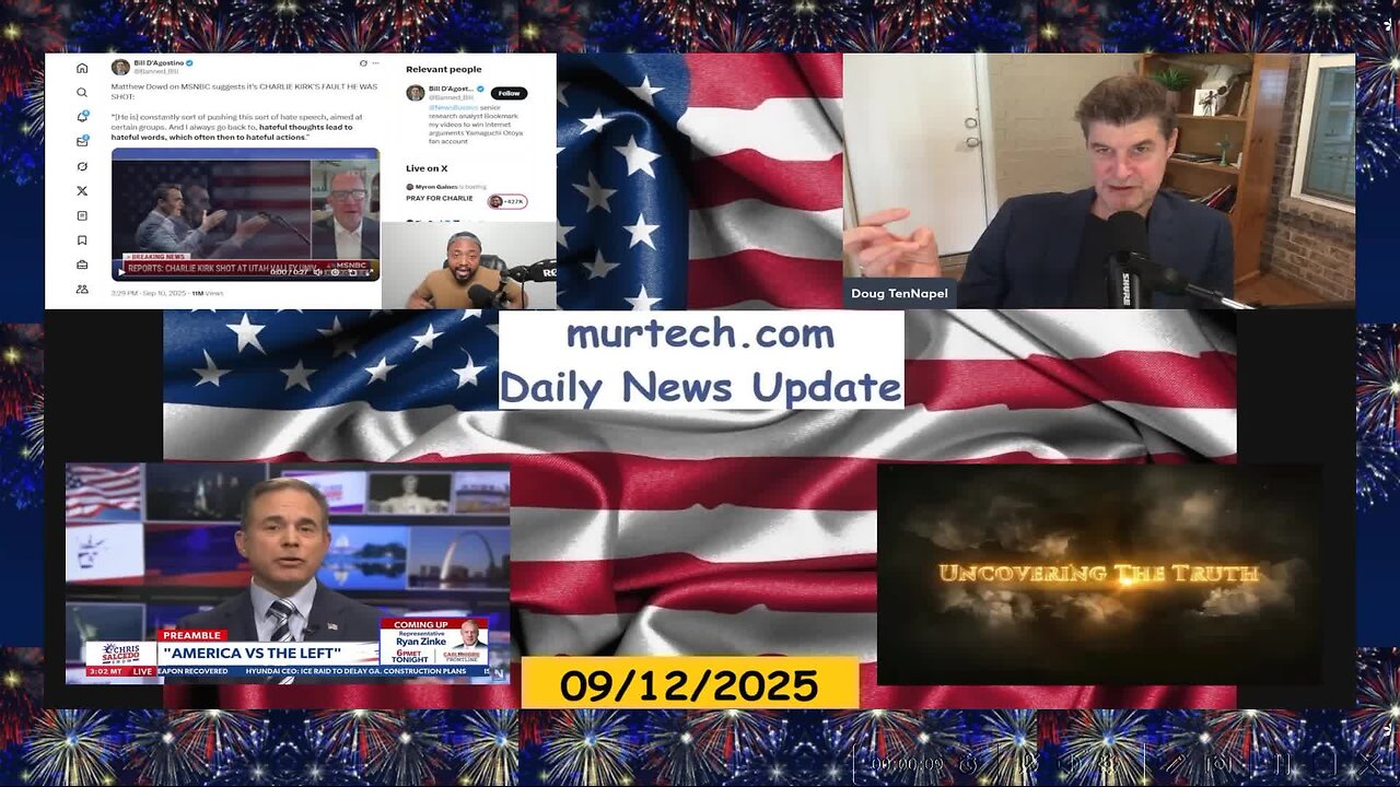 EP1683 | BCP: Liberal Media, Doug In Exile: Radical, Newsmax: Uncaring, X22 Report: United