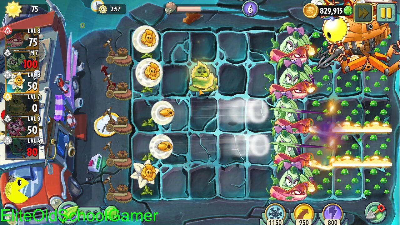 Plants vs Zombies 2 - Zomboss - Seedium Showcase - Pyre Vine - March 2025