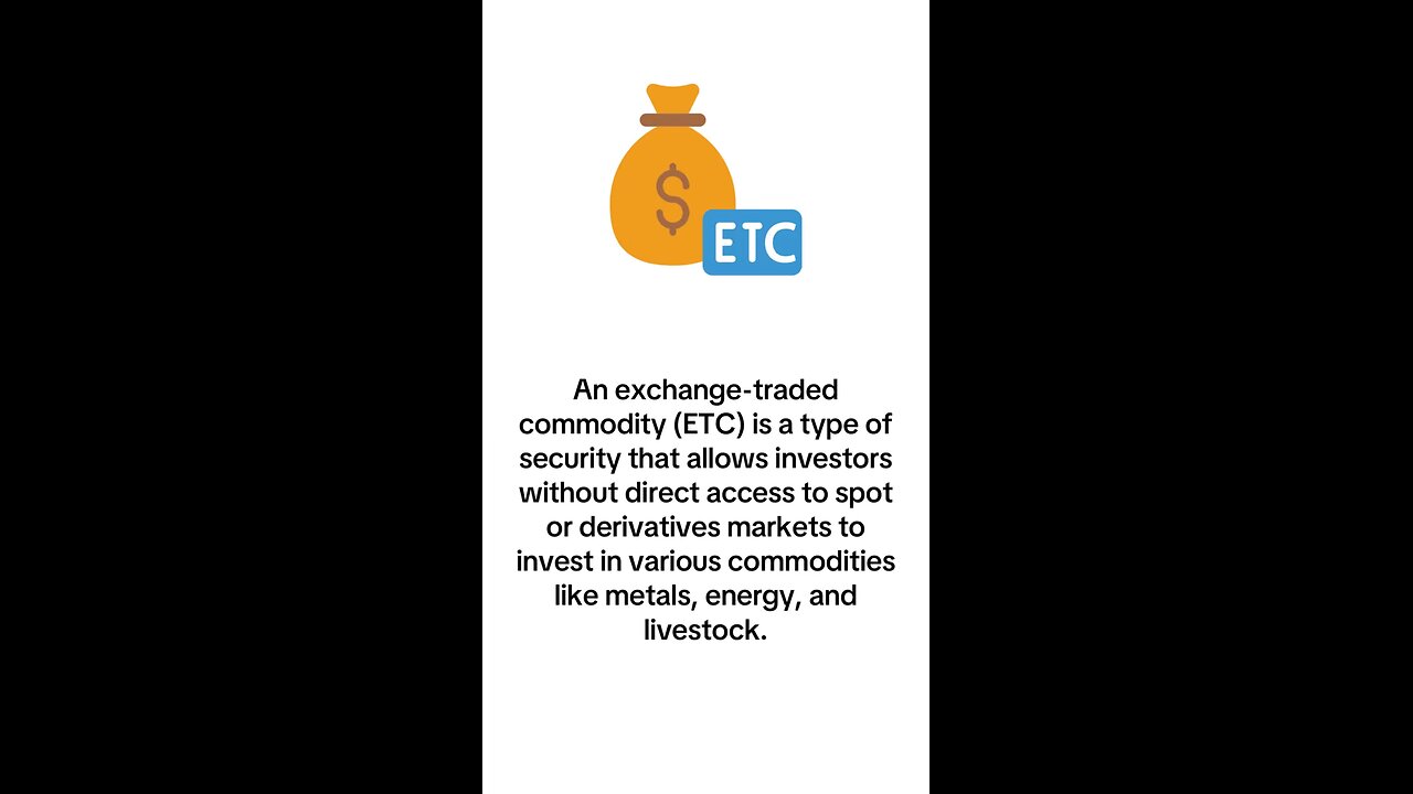 What is Exchange-Traded Commodity?