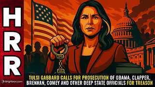 Tulsi Gabbard calls for PROSECUTION of Obama, Clapper, Brennan, Comey and other...