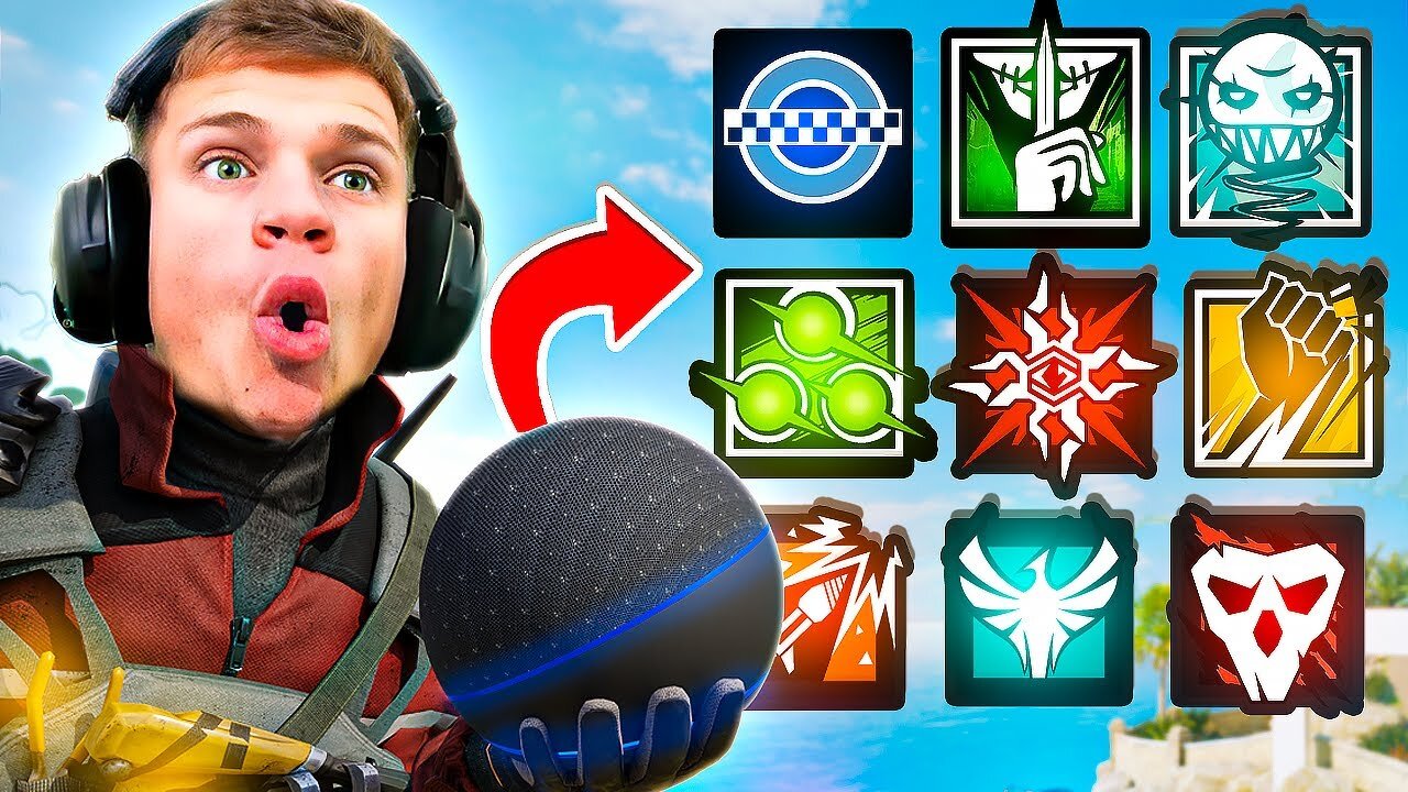 Alexa Picks My Operator In Ranked (Rainbow Six Siege)