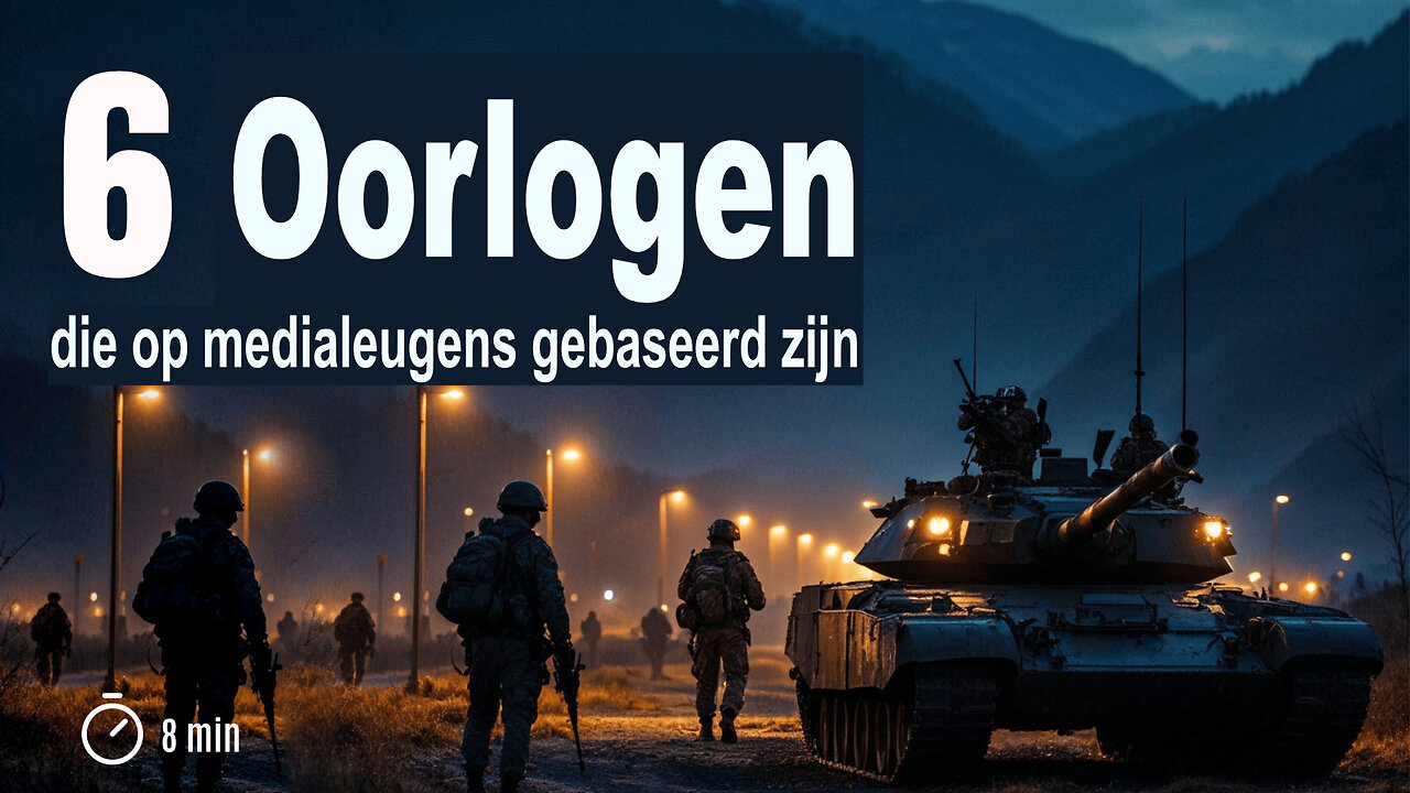 6 Oorlogen, die op medialeugens gebaseerd zijn