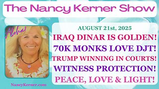 Iraq Dinar=Golden! 70K Monks Love DJT! Trump Winning>Courts! Witness Protection! Peace-Love-Light!