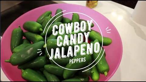 How to make COWBOY CANDY / Candied Jalapeno Peppers Recipe Hot Water Bath Canning