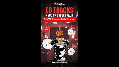 🚨ED Uncovers ₹285 Cr Crypto-Linked Scam