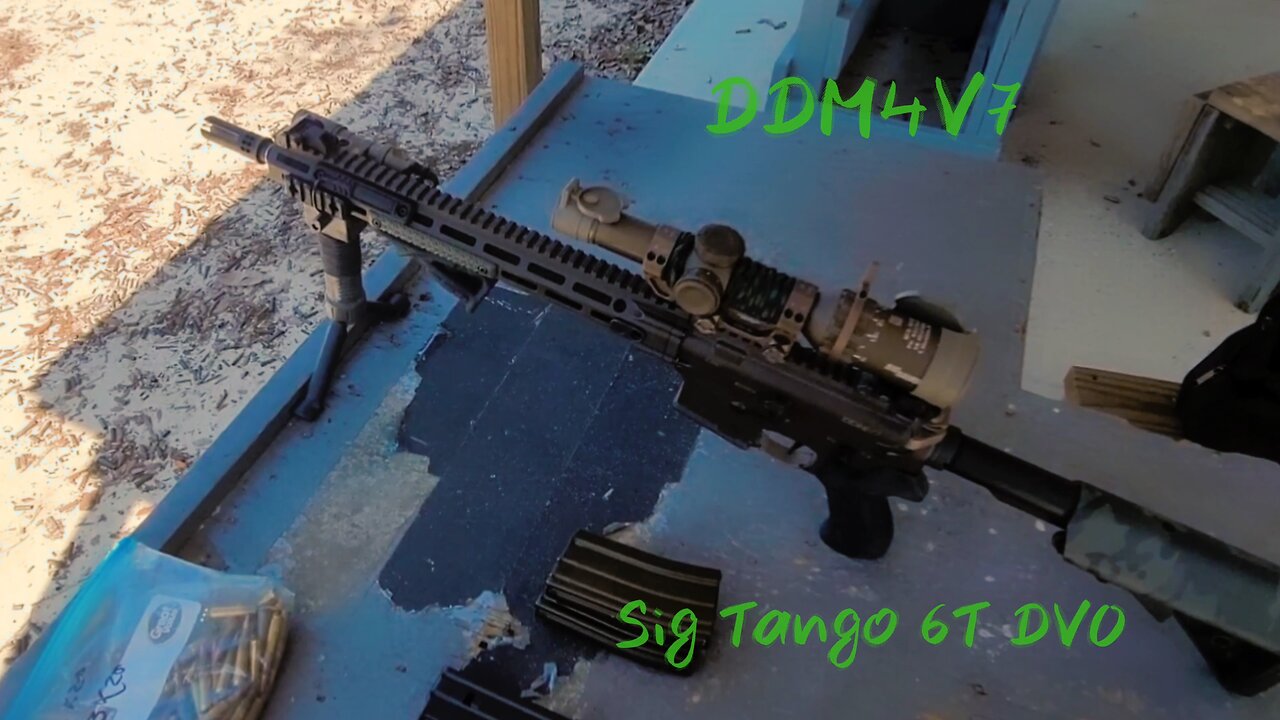 5.56 200yard Plinkage. 100yard Zero. Easy Day