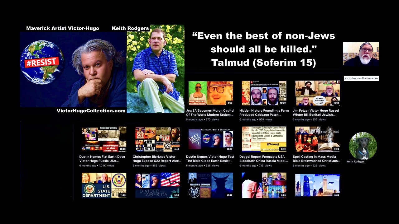 Squid Games Kill Or Be Killed Palestine Genocide Expose Jews vs Goy Reality Keith Rodgers VictorHugo