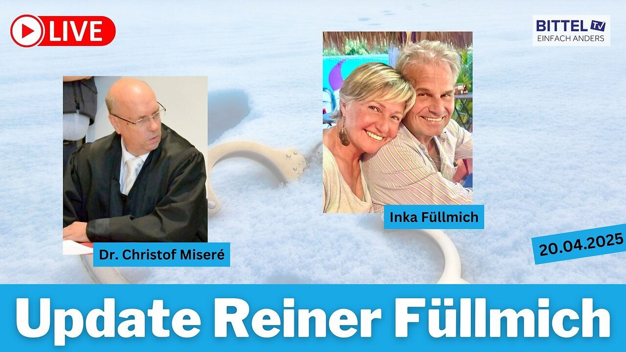 Gespräch mit Inka Fuellmich (Ehefrau von Dr. Reiner Fuellmich) - 20.04.2025