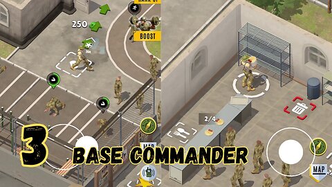 Base Commander Gameplay Part 3 – Epic Base Defense & Arena Unlocks! 🎯🔥