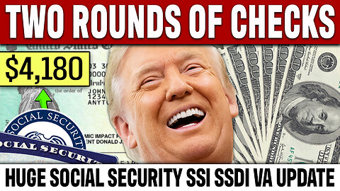 GOOD NEWS! Two ROUNDS Of Payments For Social Security SSI SSDI Coming This Week | SSA Update 2025