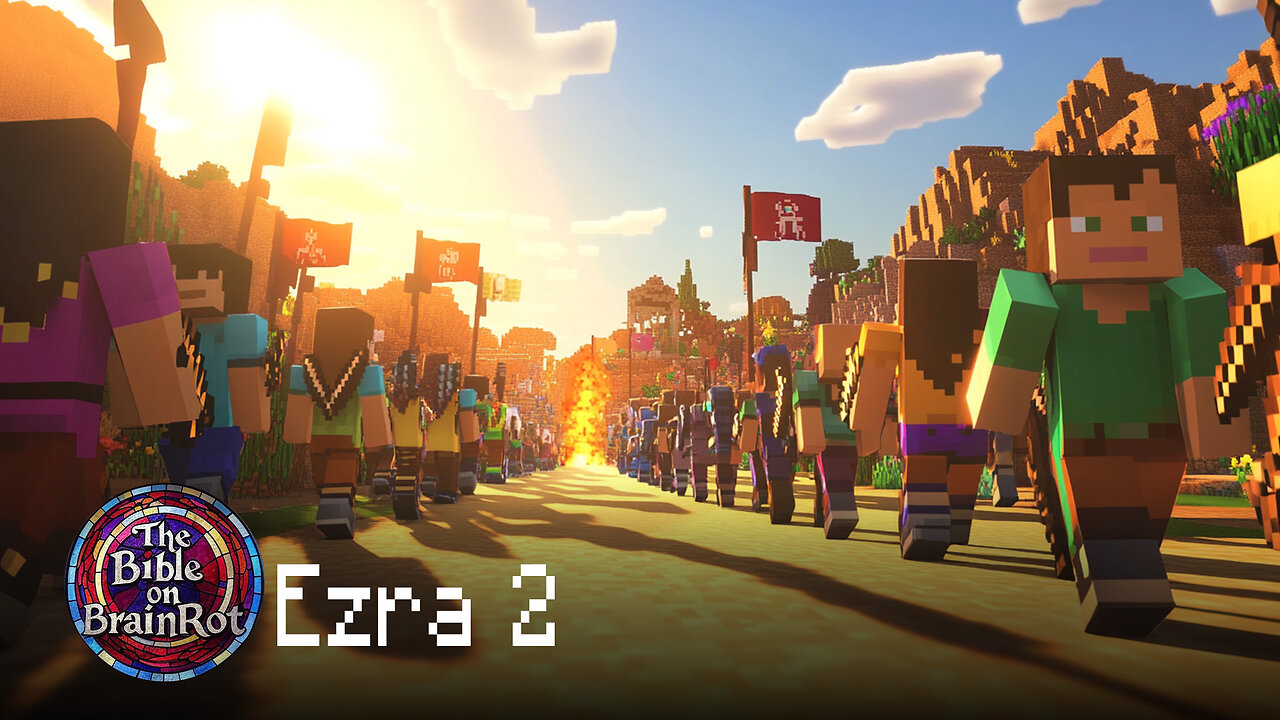 📜 Ezra 2 – “The Return Roll Call” | The Bible on BrainRot