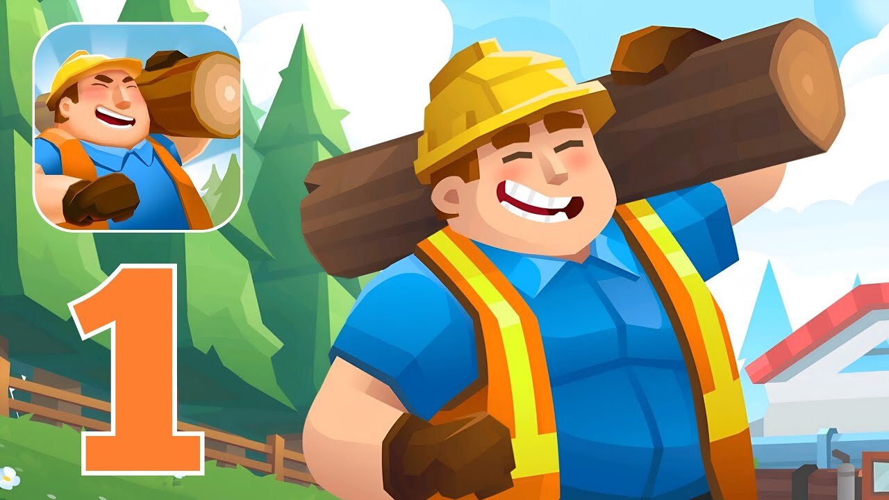 Idle Lumber: Business Empire - Gameplay Walkthrough | Part 1 (Android, iOS)
