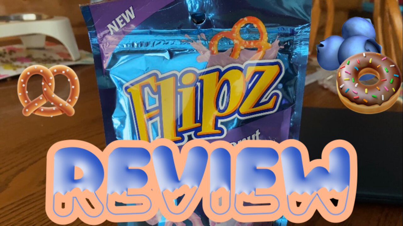Flipz Blueberry Donut Pretzel Review