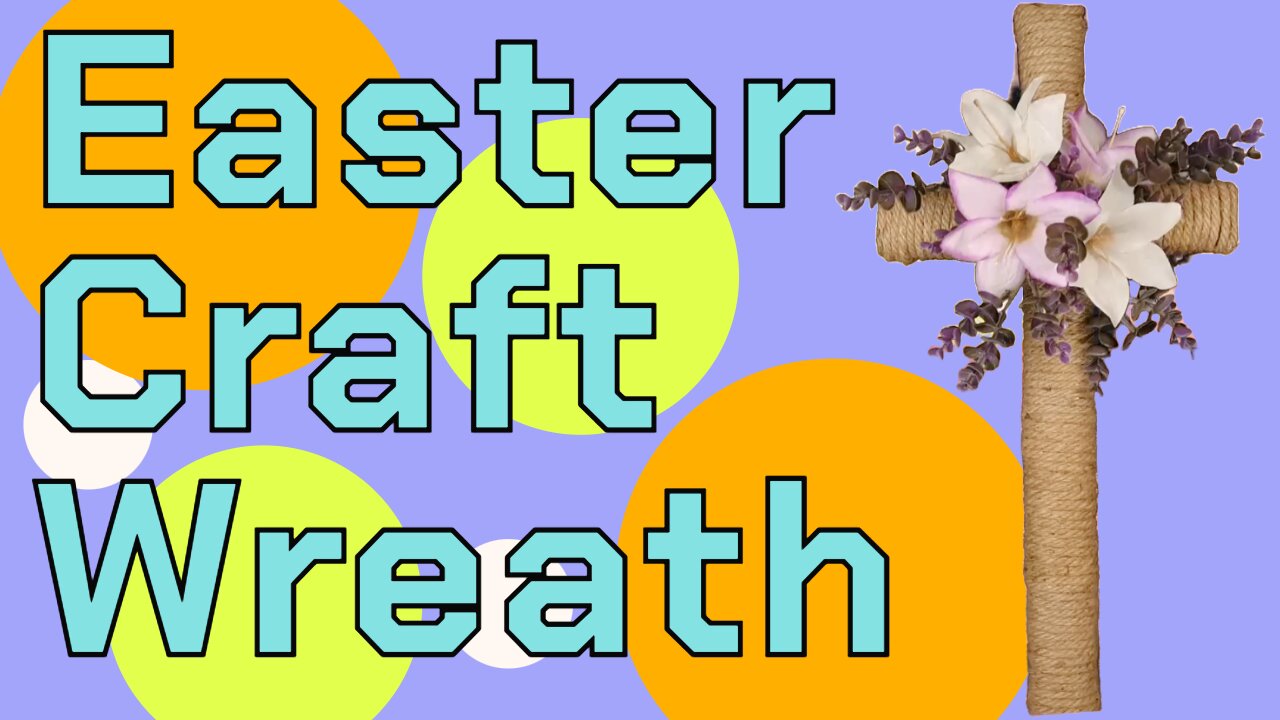 Easter Craft Wreath
