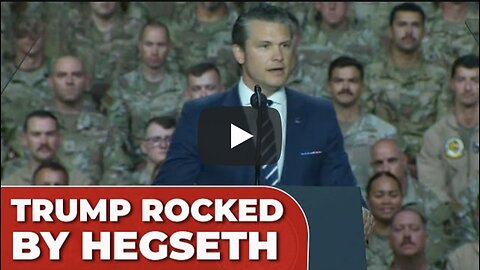 PETE HEGSETH'S jaw-dropping presentation to TRUMP shakes US TROOPS in QATAR