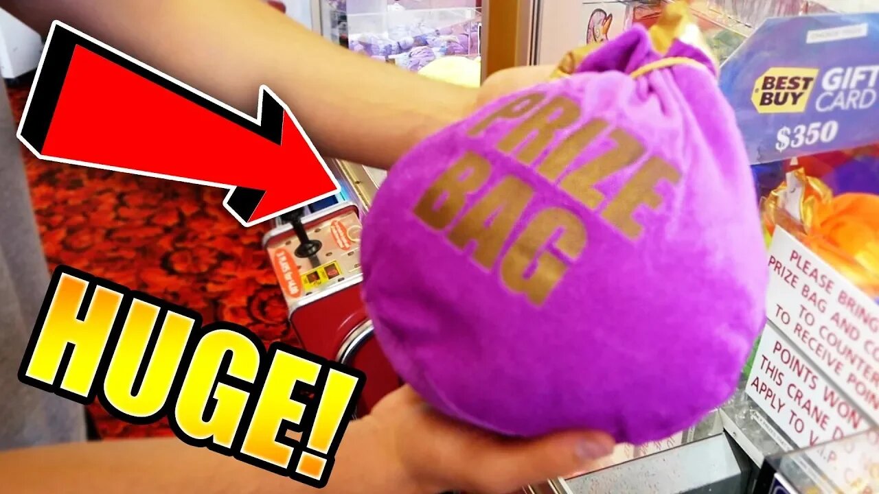 Won a Mystery Bag At the Claw Machine! THIS WAS INSIDE