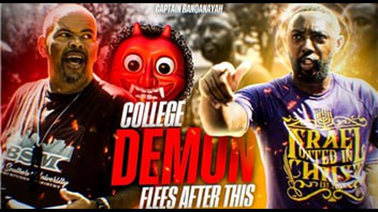 ‼️😳COLLEGE DEMON FLEES AFTER THIS #IUIC