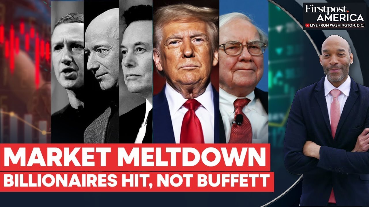Buffett Profits as Musk, Bezos, Zuckerberg Lose Billions from Trump Tariffs