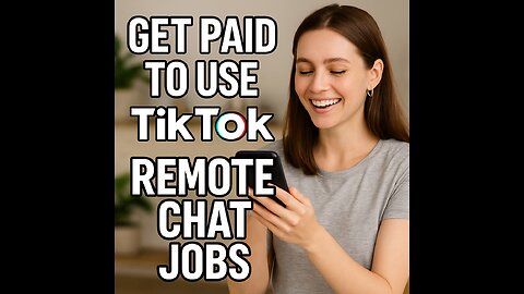 Get Paid to Use TikTok – Remote Chat Jobs Hiring Now!