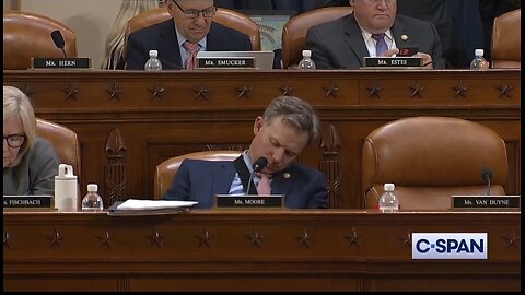 Rep Blake Moore Falls Asleep During Overnight House Hearing