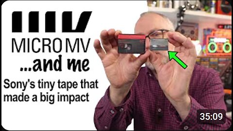 📼💥 MicroMV and Me: Tiny Videotape, Massive Impact! 🎥🧠
