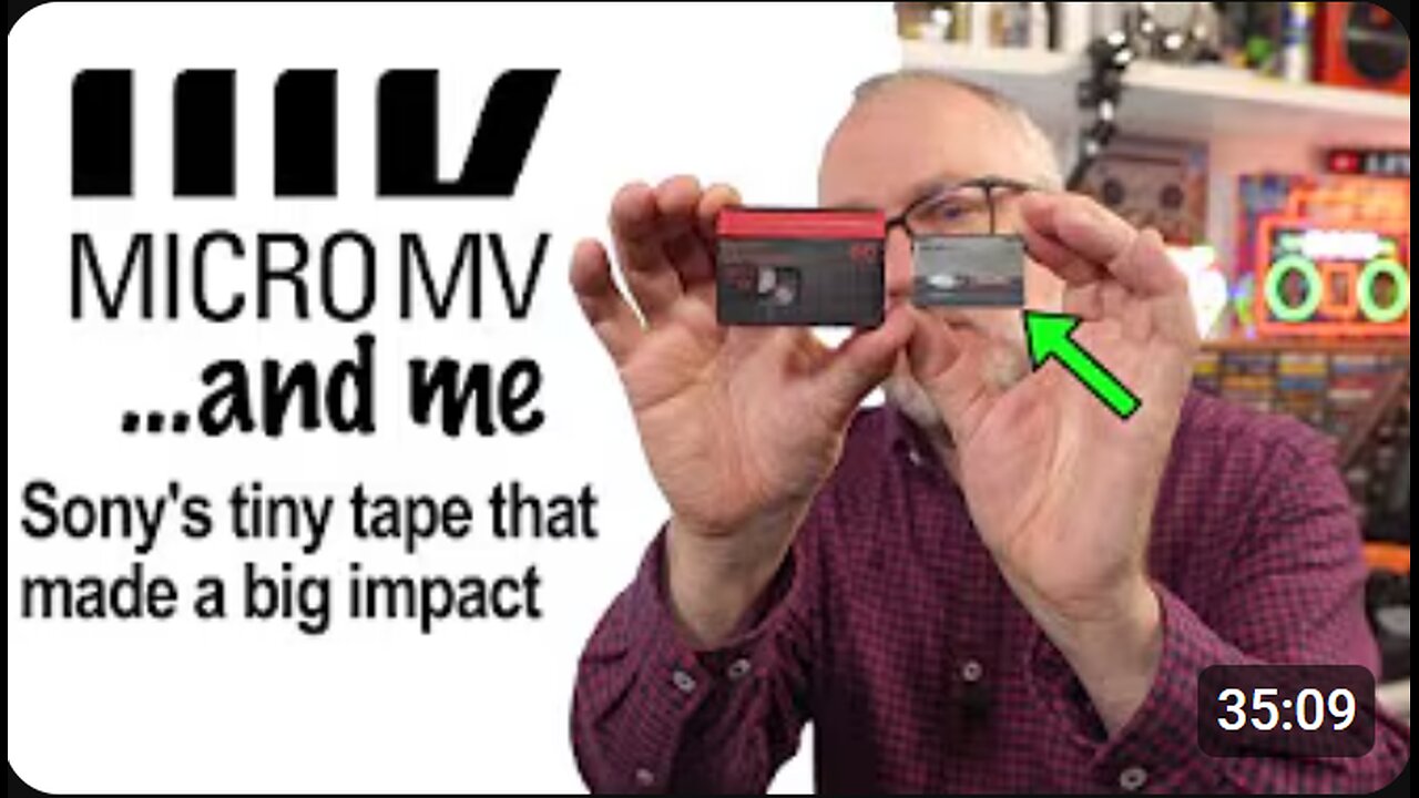 📼💥 MicroMV and Me: Tiny Videotape, Massive Impact! 🎥🧠