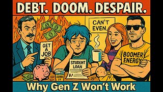 Why Gen Z Won’t Work: Debt, Doomerism, and No Dream Left
