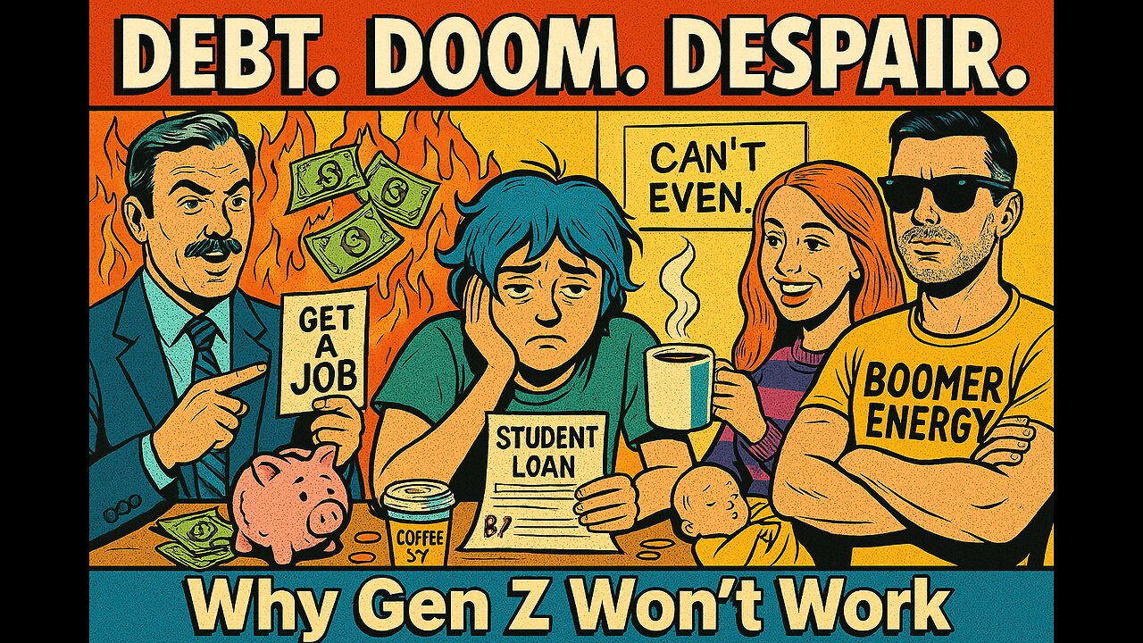 Why Gen Z Won’t Work: Debt, Doomerism, and No Dream Left