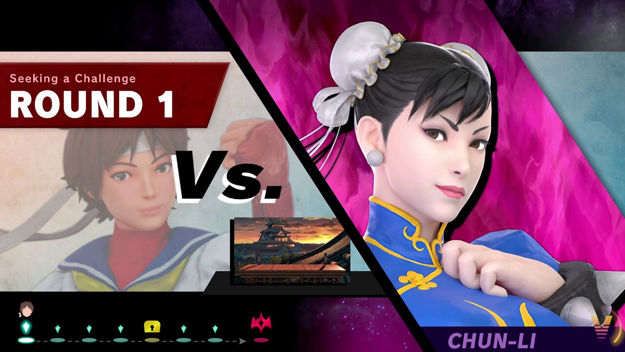 Sakura (Ryu) vs SSBU Classic Mode Quickie -By MESSYPRODUCT