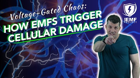 Voltage Gated: Chaos How EMFs Trigger Cellular Damage