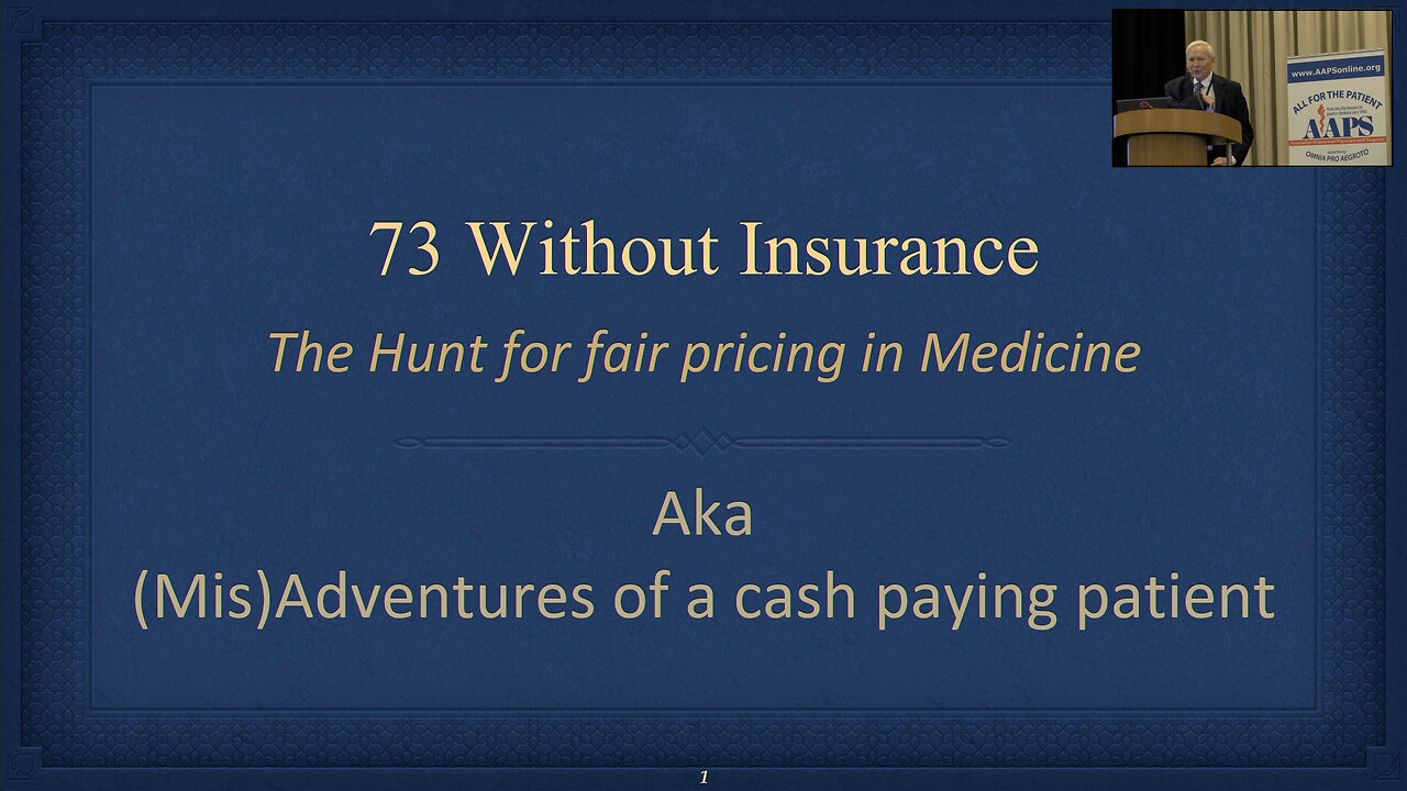 73 Without Insurance: The Hunt for fair pricing in Medicine
