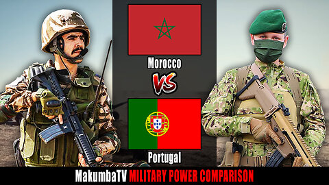 Morocco vs Portugal 2025 | Military Power