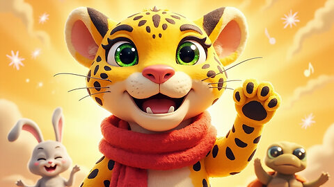 Leopard Leads with Love 🐆💖 | Kids’ Leadership Song