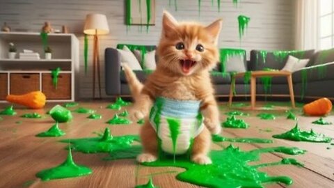 🌟🐱 Dad Cat & Kitten: EPIC Adventures! 🚀🍕👾💪 | Laughs & Thrills! 😂🔥
