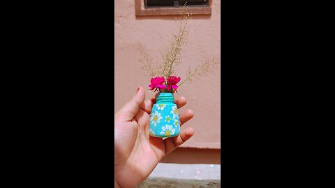 Beautiful flower vase painting ideas 🌷🌸