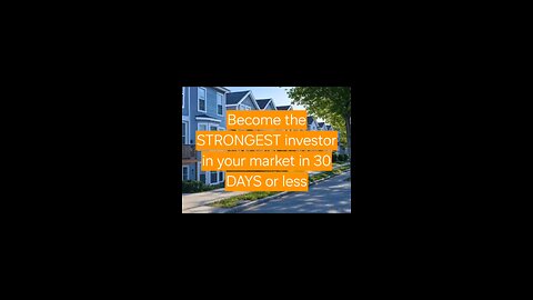 Be STRONGEST Investor in 30 Days 🏢