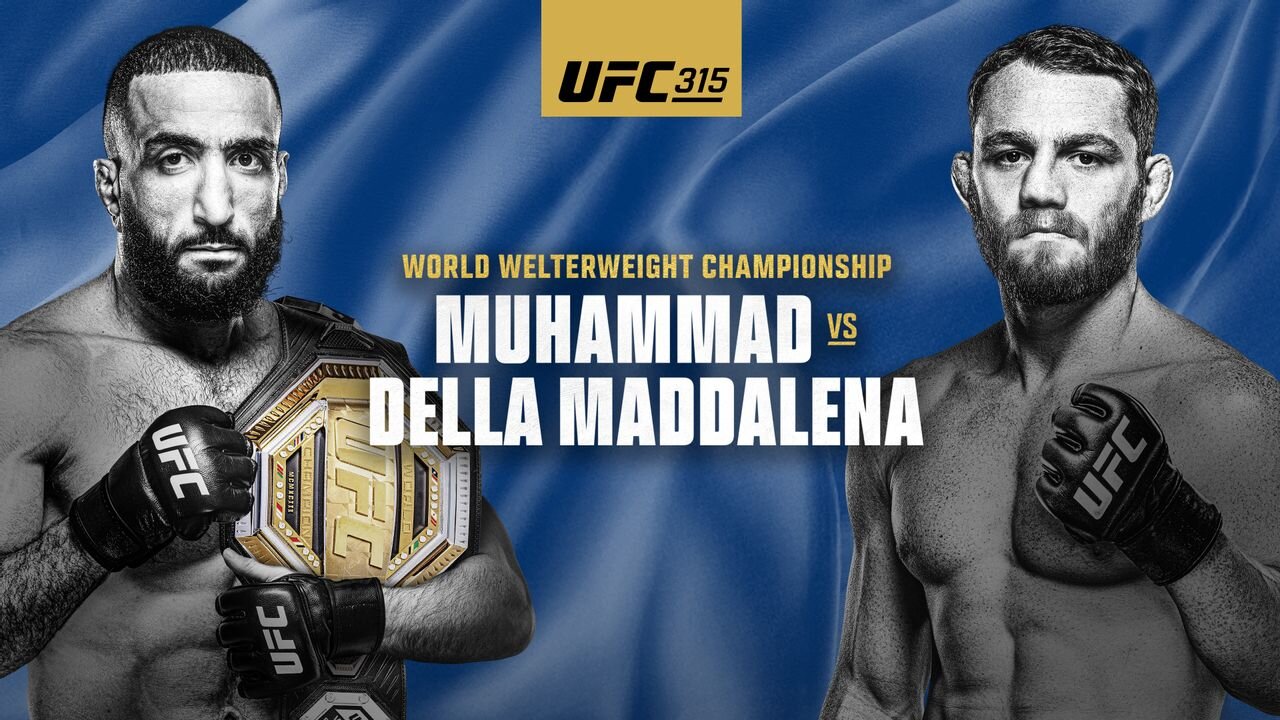 Belal Muhammad Vs Jack Della Maddalena UFC 315