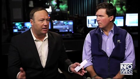 Alex Jones Tries To Redpill Tucker Carlson on The 911 False Flag - 2/28/14