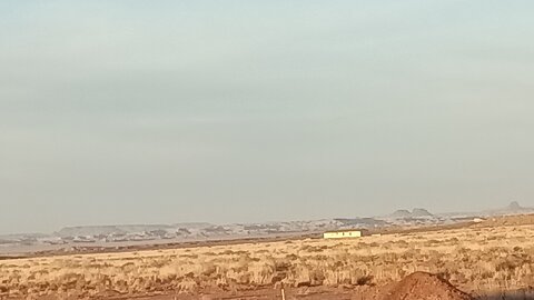 sunset at truth skywatcher ranch Winslow AZ🤠