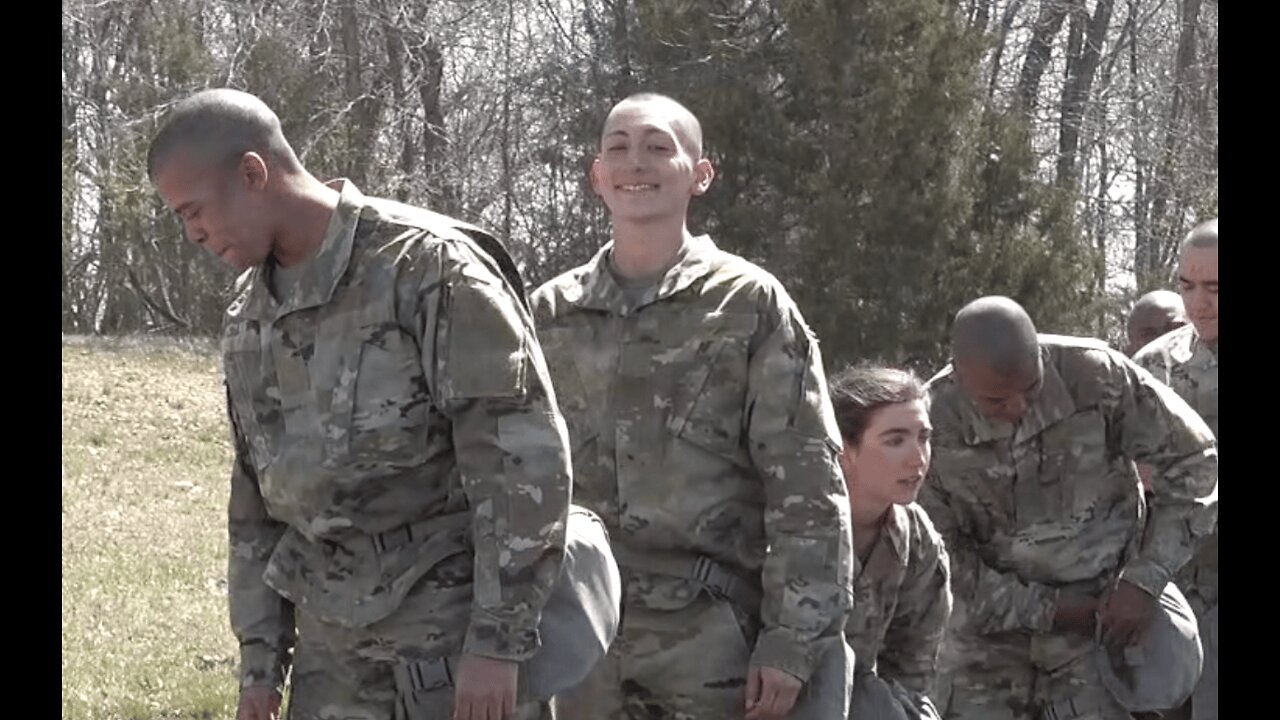 Smiling after the gas chamber