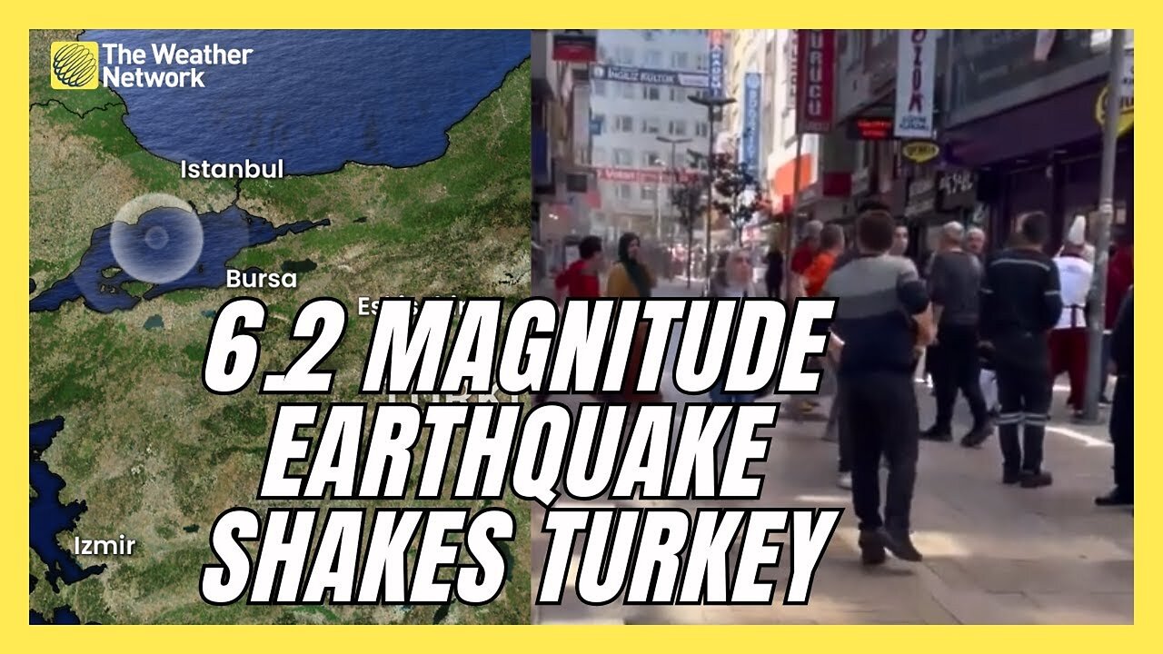 6.2 Mag Quake Rattles Turkey - Central U.S. Braces For Back-To-Back Days Of Severe Thunderstorms