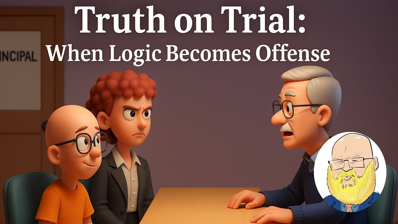 🎙️ When Logic Offends: Why Truth Isn’t Safe Anymore