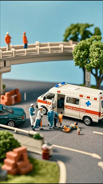 Ambulance service Tiny miniature army