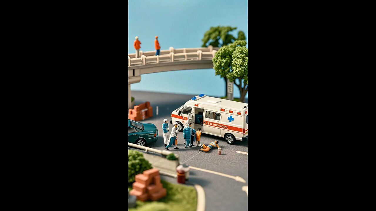 Ambulance service Tiny miniature army