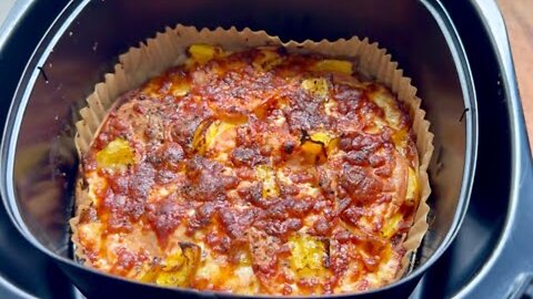 RECIPES - Better Than Pizza! Easy Air Fryer Tortilla Pizza Recipe You’ll Make Again & Again
