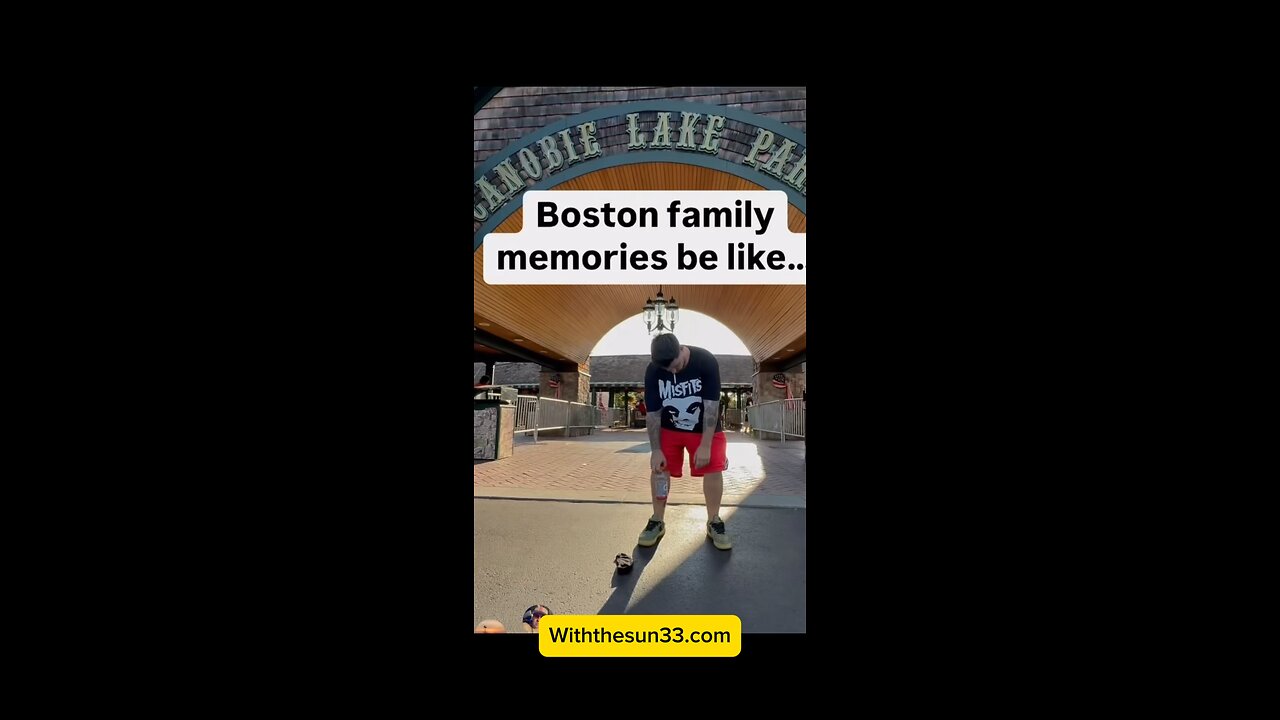 Boston family making memories