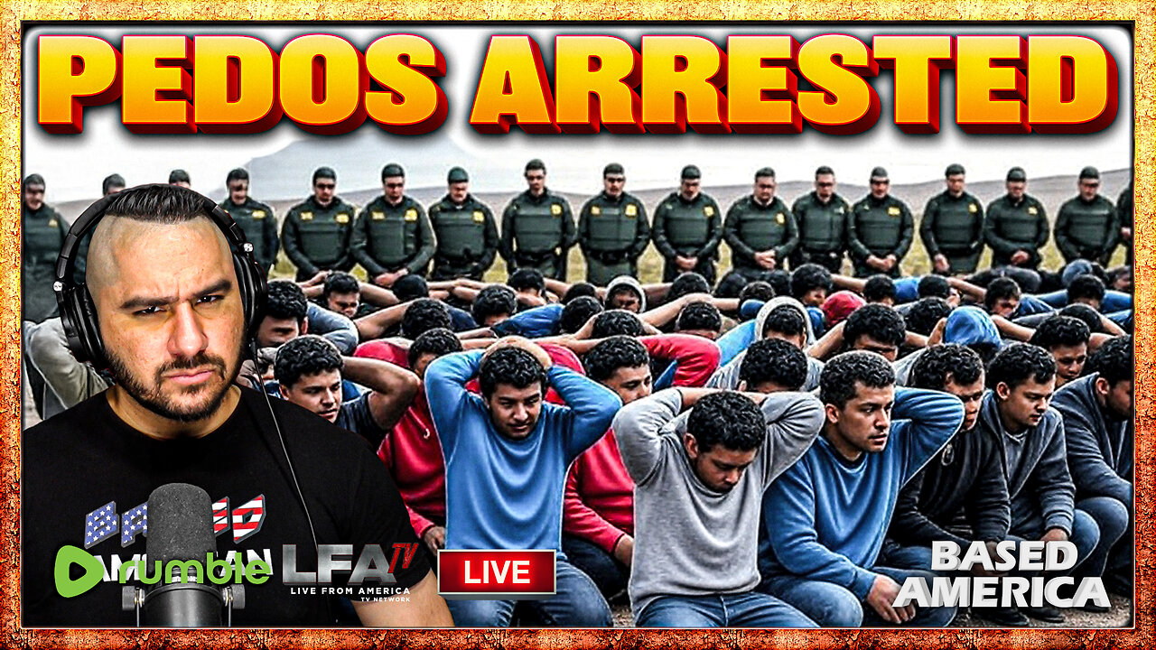 ICE ARRESTS 200+ ILLEGAL ALIEN PEDOS IN HOUSTON TEXAS | BASED AMERICA 7.28.25 5PM