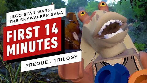 First 14 Minutes of Prequel Trilogy - LEGO Star Wars - The Skywalker Saga Gameplay