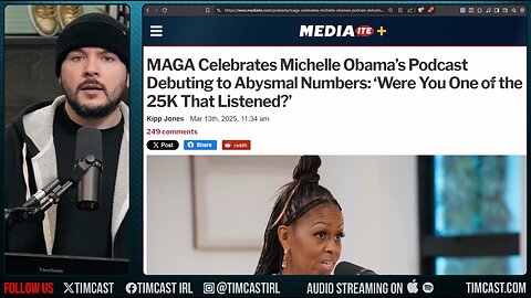 Michelle Obama Podcast BOMBS, Conservatives ROAST Former First Lady Over FAILED Show